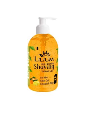 LILIUM Not Foaming Lemon Shaving Gal With Glycerin - 600ml