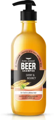 PARK AVENUE Beer Shampoo Shiny and Bouncy  (650 ml)