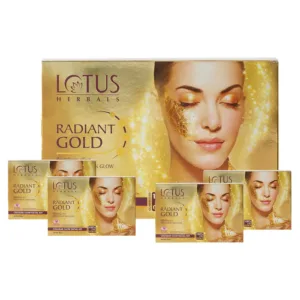 Radiant Gold Cellular Glow Salon Grade 4 Facial Kit