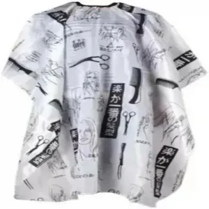 Nysa Hair Cutting Sheet | White Hair Dresser